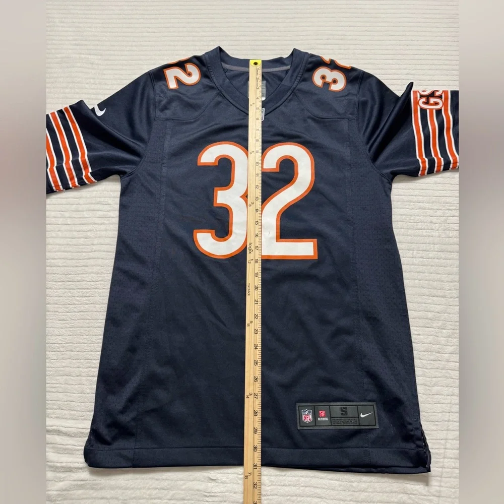 Nike Navy and Orange Men's Jersey - Picture 6 of 7